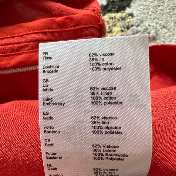 Maje Ramette Linen Dress - Picture 8 of 8